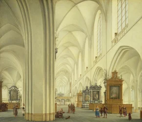 Interior of Antwerp Cathedral